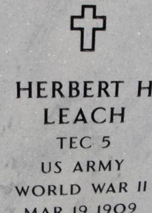 Herbert H. Leach on Sysoon