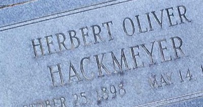 Herbert Oliver Hackmeyer on Sysoon