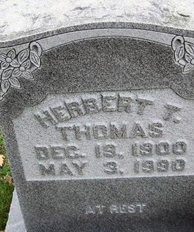 Herbert T Thomas on Sysoon