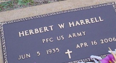 Herbert Walton "Hop" Harrell on Sysoon