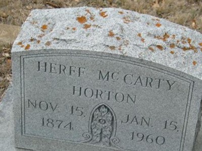 Herff McCarty Horton on Sysoon