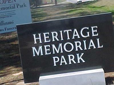 Heritage Memorial Park on Sysoon