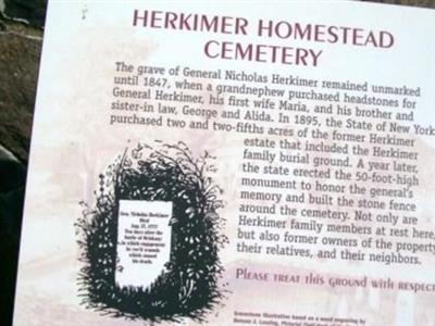 Herkimer Home Burial Ground on Sysoon