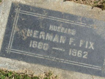 Herman F. Fix on Sysoon