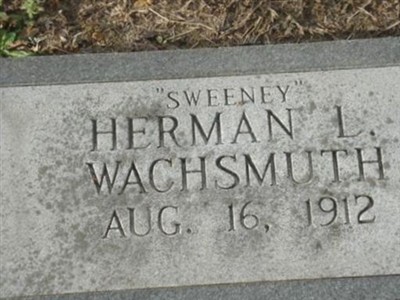 Herman L. "Sweeney" Wachsmuth on Sysoon