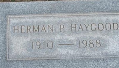 Herman P Haygood on Sysoon