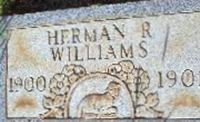 Herman R. Williams on Sysoon