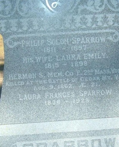 Herman Solon Sparrow on Sysoon