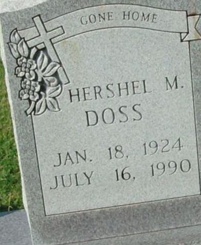 Herschel McKinley Doss on Sysoon