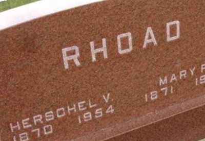 Herschel V Rhoad on Sysoon