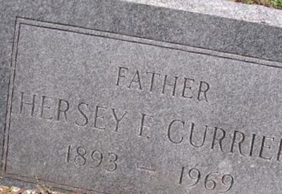 Hersey L Currier on Sysoon