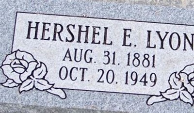 Hershel E Lyon on Sysoon
