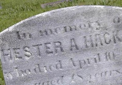 Hester A. Hackett on Sysoon