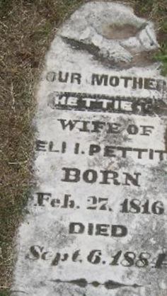 Hettie A. Pettit on Sysoon