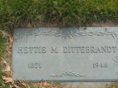 Hettie M Stevenson Dittebrandt on Sysoon