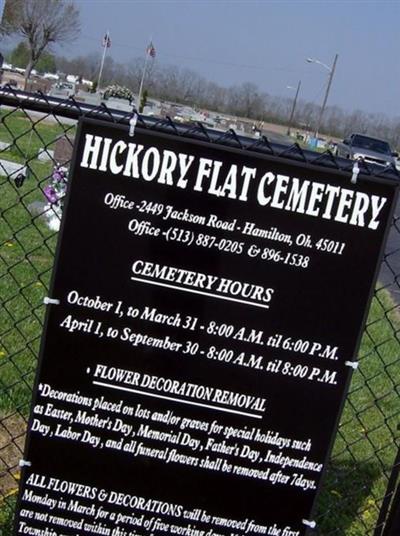 Hickory Flat Cemetery on Sysoon