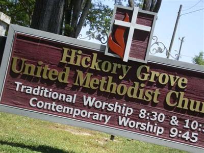 Hickory Grove United Methodist Church Cemetery on Sysoon