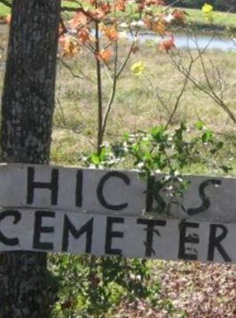 Hicks Cemetery on Sysoon