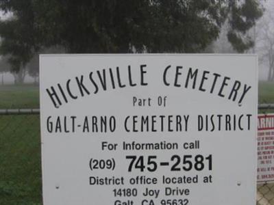 Hicksville Cemetery on Sysoon