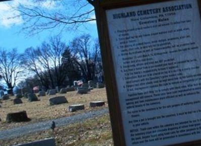 Highland Cemetery on Sysoon