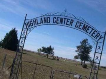 Highland Center Cemetery on Sysoon