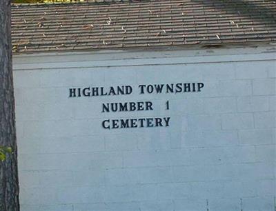 Highland Township Cemetery #1 on Sysoon