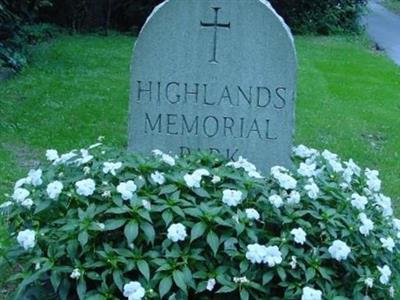 Highlands Cemetery on Sysoon