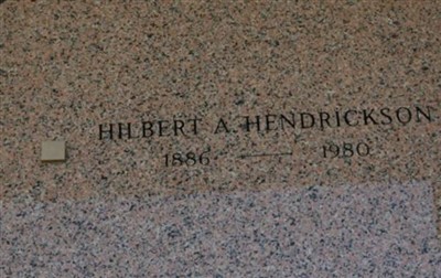 Hilbert A. Hendrickson on Sysoon