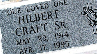 Hilbert Craft, Sr on Sysoon