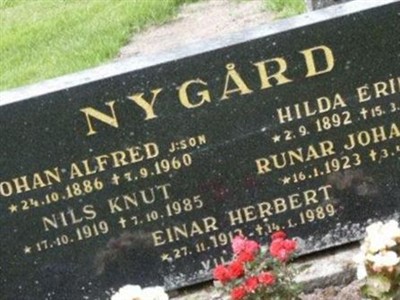 Hilda Erika N?sman Nyg?rd on Sysoon