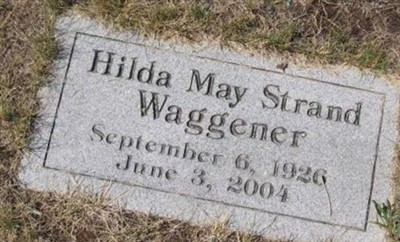 Hilda May Strand Waggener on Sysoon