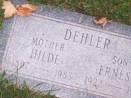 Hilde Dehler on Sysoon