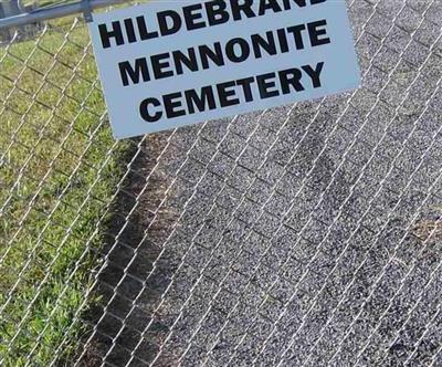 Hildebrand Mennonite Cemetery on Sysoon