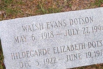 Hildegarde Elizabeth Dotson on Sysoon