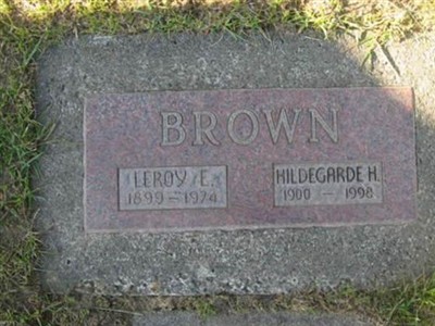 Hildegarde H Brown on Sysoon