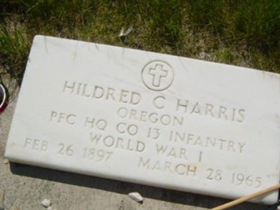 Hildred C. Harris on Sysoon