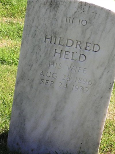 Hildred Held Kessey on Sysoon