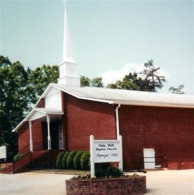 Oak Hill Baptist Church (SBC) Cemetery on Sysoon
