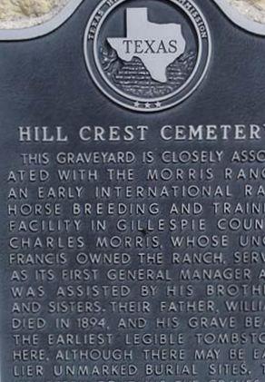 Hill Crest Cemetery on Sysoon