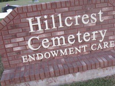 Hillcrest Cemetery on Sysoon