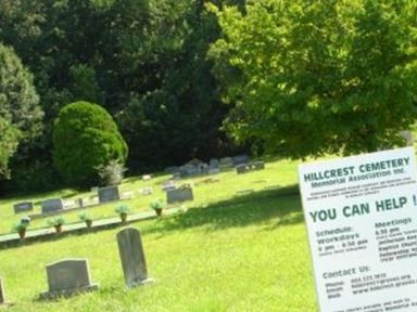 Hillcrest Cemetery on Sysoon