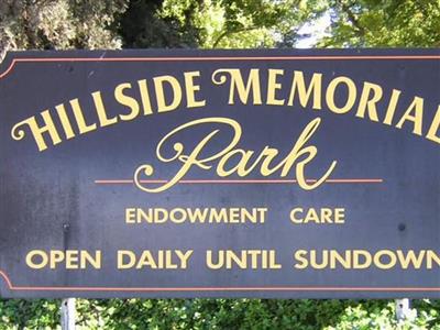 Hillside Memorial Park on Sysoon