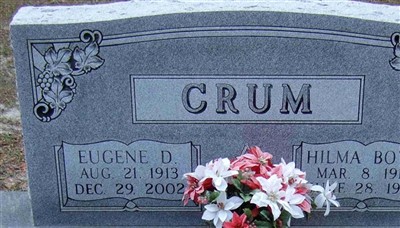 Hilma Boyd Crum on Sysoon