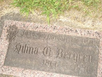 Hilma E. Bergren on Sysoon