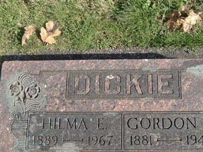 Hilma E. Dickie on Sysoon