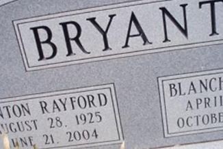 Hinton Ryanford Bryant on Sysoon