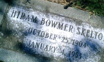 Hiram Bowmer Skelton on Sysoon