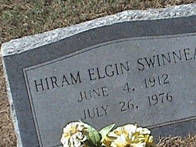 Hiram Elgin Swinnea on Sysoon