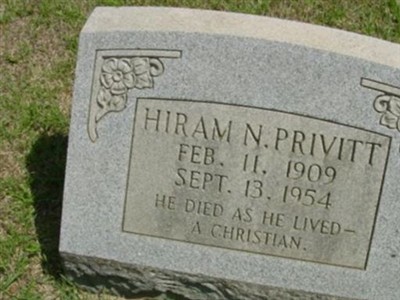 Hiram N. Privatt on Sysoon