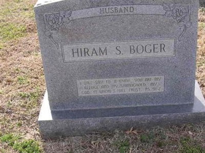 Hiram S Boger on Sysoon
